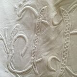 Embroidered cotton sheet JB.