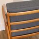Pair of Danish armchairs in hetre by Ole Wanscher model FD109