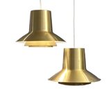 Pair of "Auditorie" pendants by Svend Middelboe for Nordisk Solar 1960