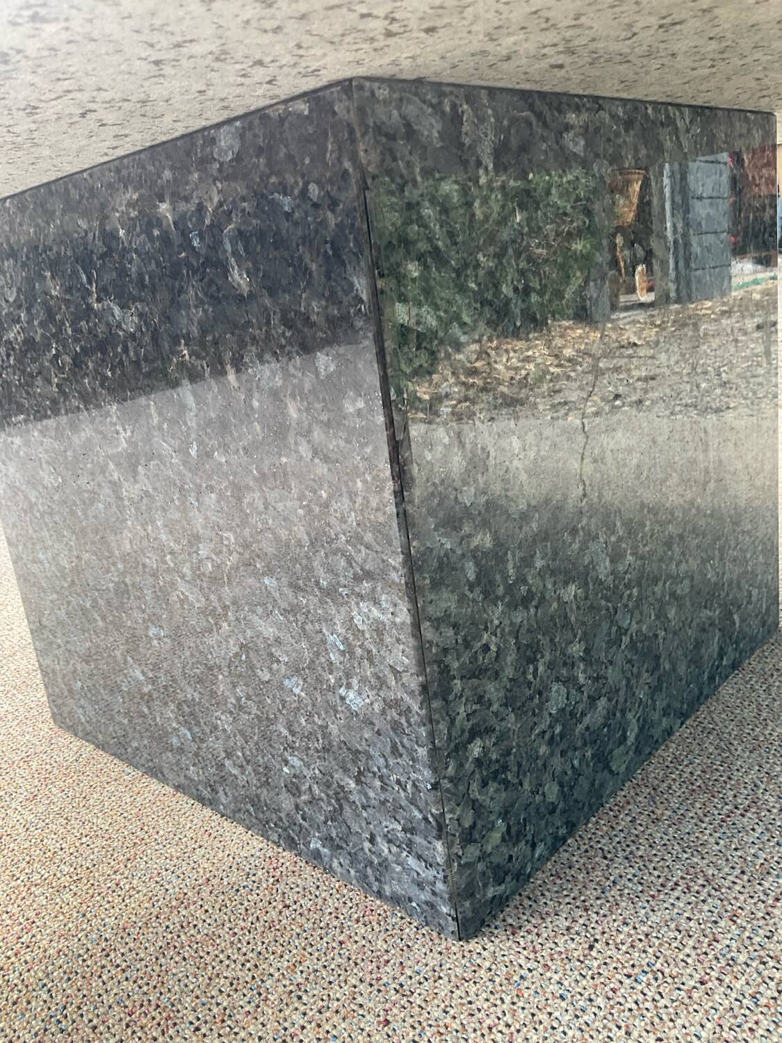 Granite coffee table from the 1980s