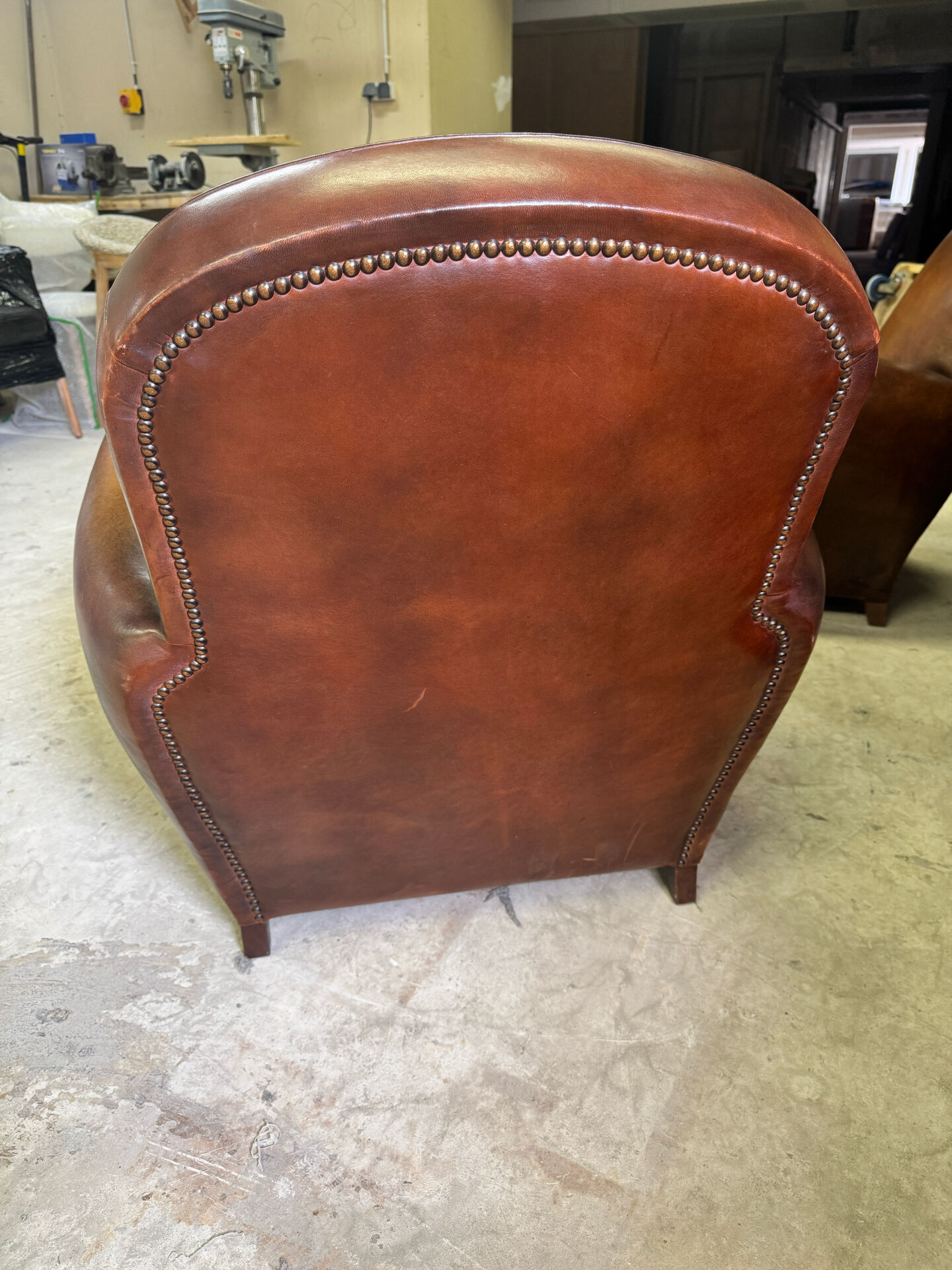 Paires de fauteuils club véritables