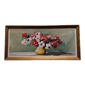 Painting bouquet of anemones