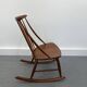 Mid-Century Rocking Chair by Illum Wikkelsø for Niels Eilersen