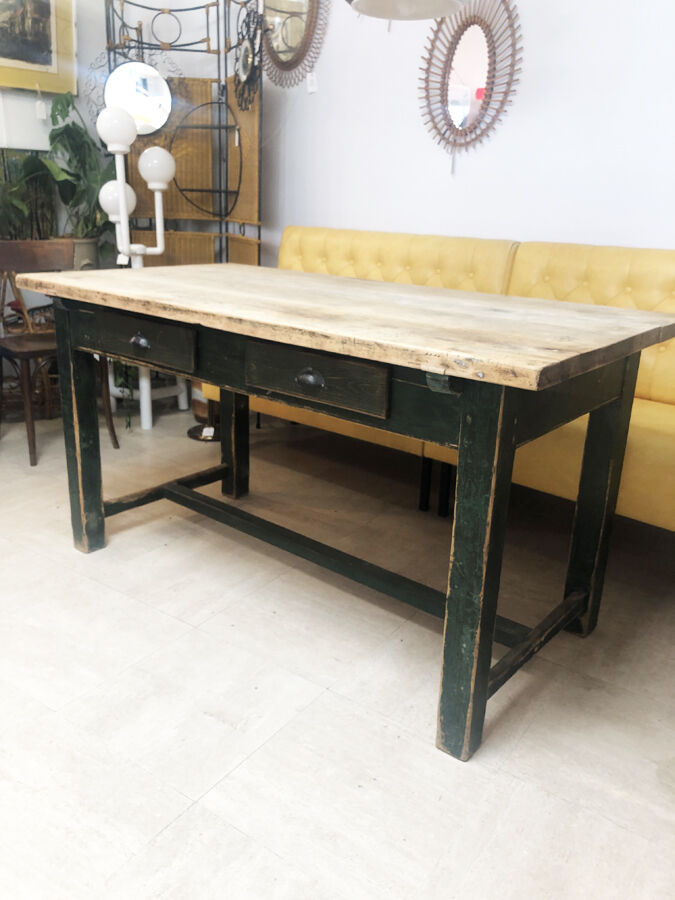 Old raw farm table, 1950