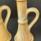 Pair of stoneware candlesticks 1970