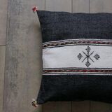 Moroccan Berber cushion Black and White