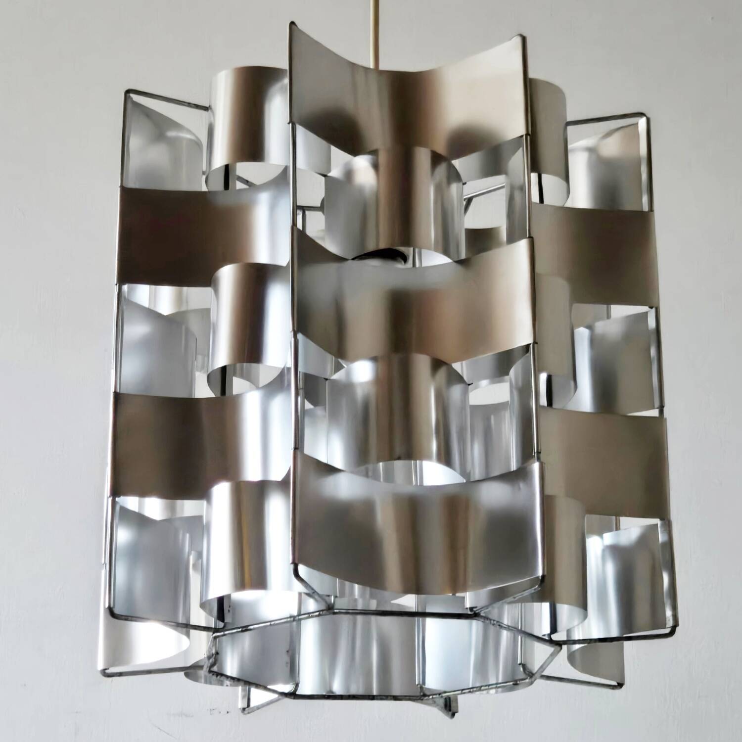 Max Sauze 1970 vintage pendant light