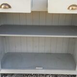 Grey parisian buffet, tile tray "pool"