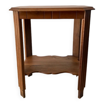 Wooden console table art deco 40s