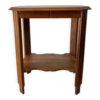 Table console en bois art déco années 40