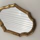 Louis XV-style gilded wood mirror - 22x33cm