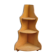 Etagère d'angle à poser en bois massif