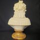 Bust of Angelica Maria by Gianneli Faux Alabaster on Marble