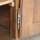 Sumptuous solid oak sideboard, 18th century provincial work