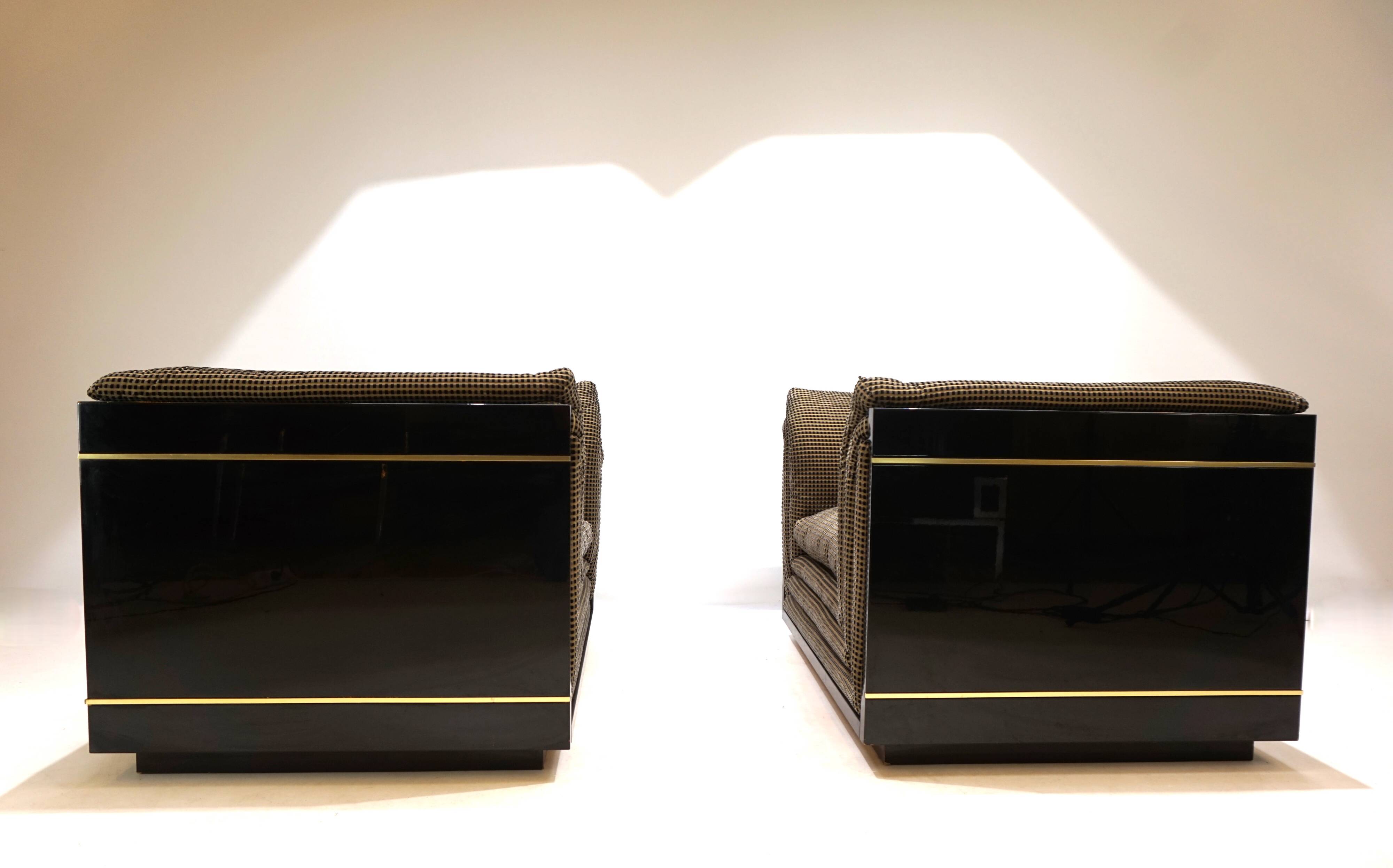 Ensemble de 2 chaises longues attribuées à Pierre Cardin, 1970