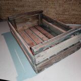 Old vintage wooden apple box