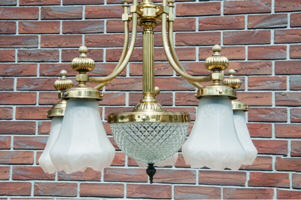 Lustre, Europe de l'Ouest, vers 1950.