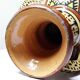Small handled ceramic vase from Safi, signed, Morocco, 1960-1980.