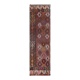 Vintage Turkish rug from Oushak, hand-woven 115x375 cm