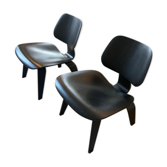 Eames LCW armchair set of 2