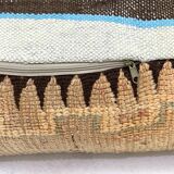 Moroccan kilim pouf