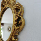 Golden mirror style " baroque " 60s 70s