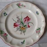 Flat plate from Lunéville with Keller and Guerin KG coat of arms