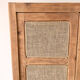 Wardrobe Parisian vintage raw wood bohemian