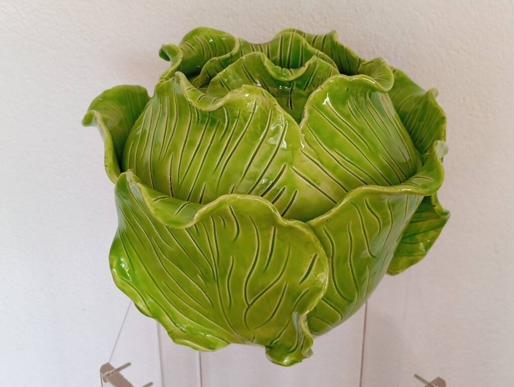 Ceramic cabbage Jean Roger