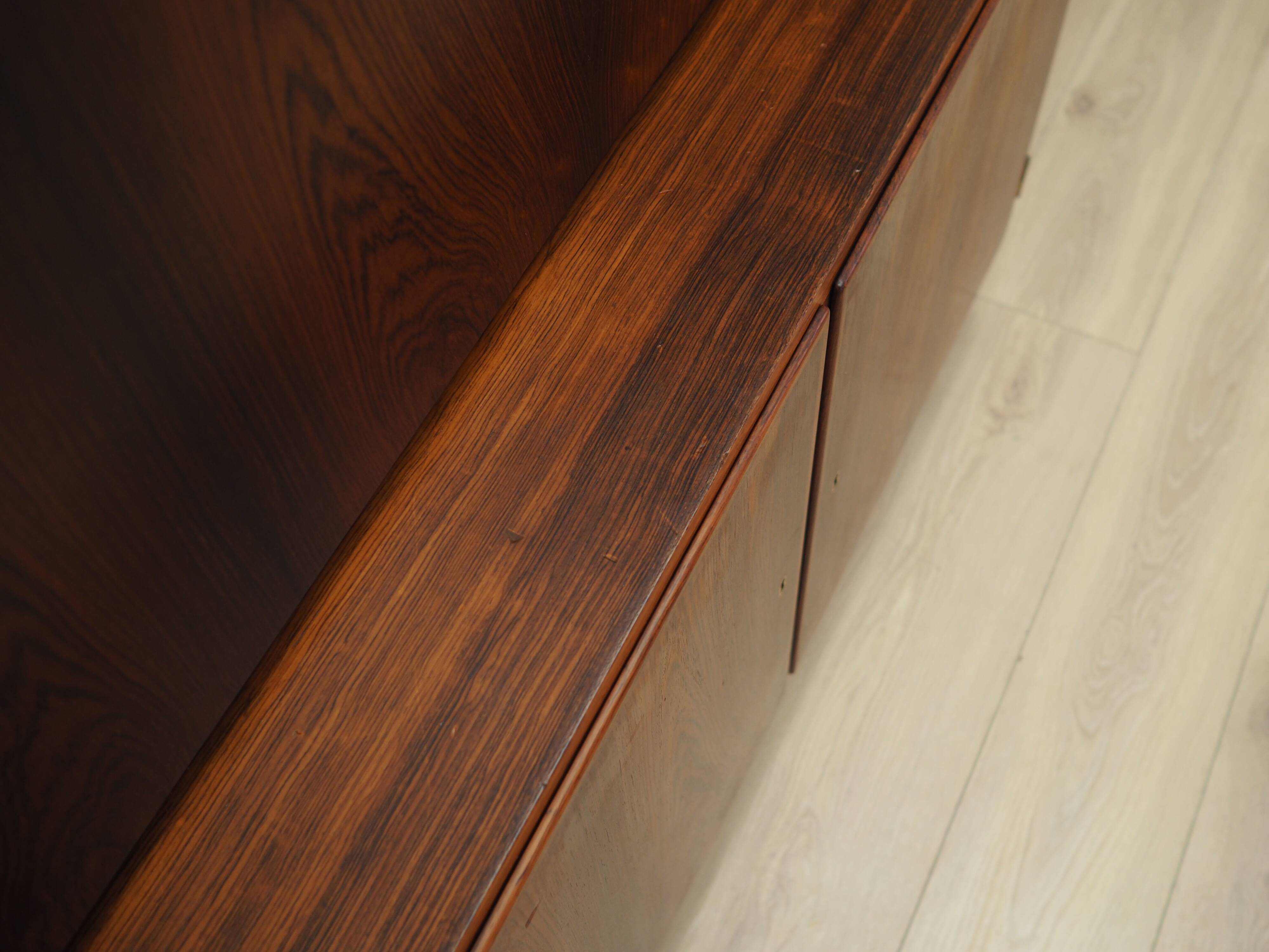 Rosewood bookcase, Danish design, 1970s, production: Hundevad