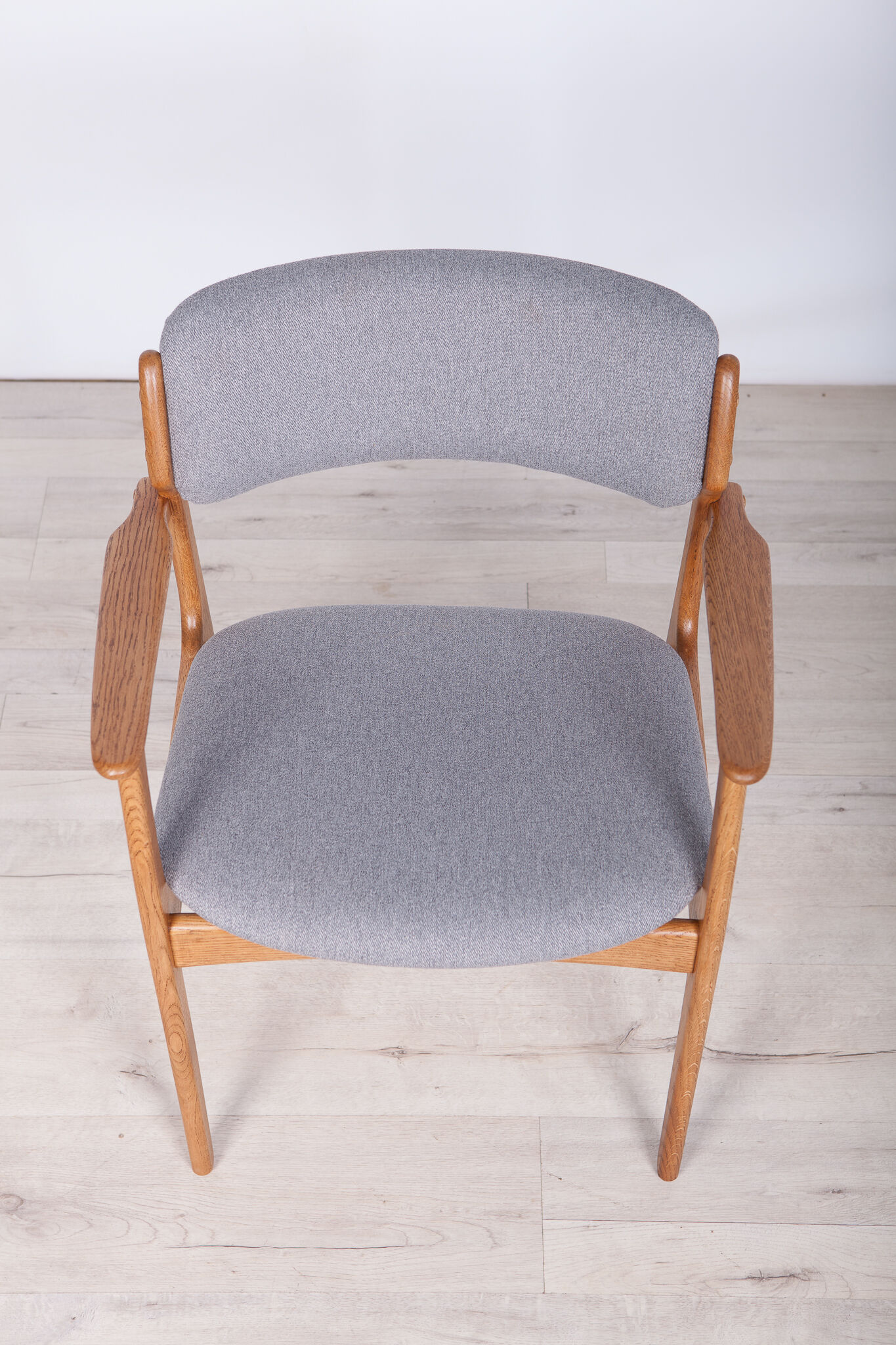 Oak Model 49 Dining Chairs by Erik Buch for Odense Maskinsnedkeri / O.D. Møbler, 1960s, Set of 6
