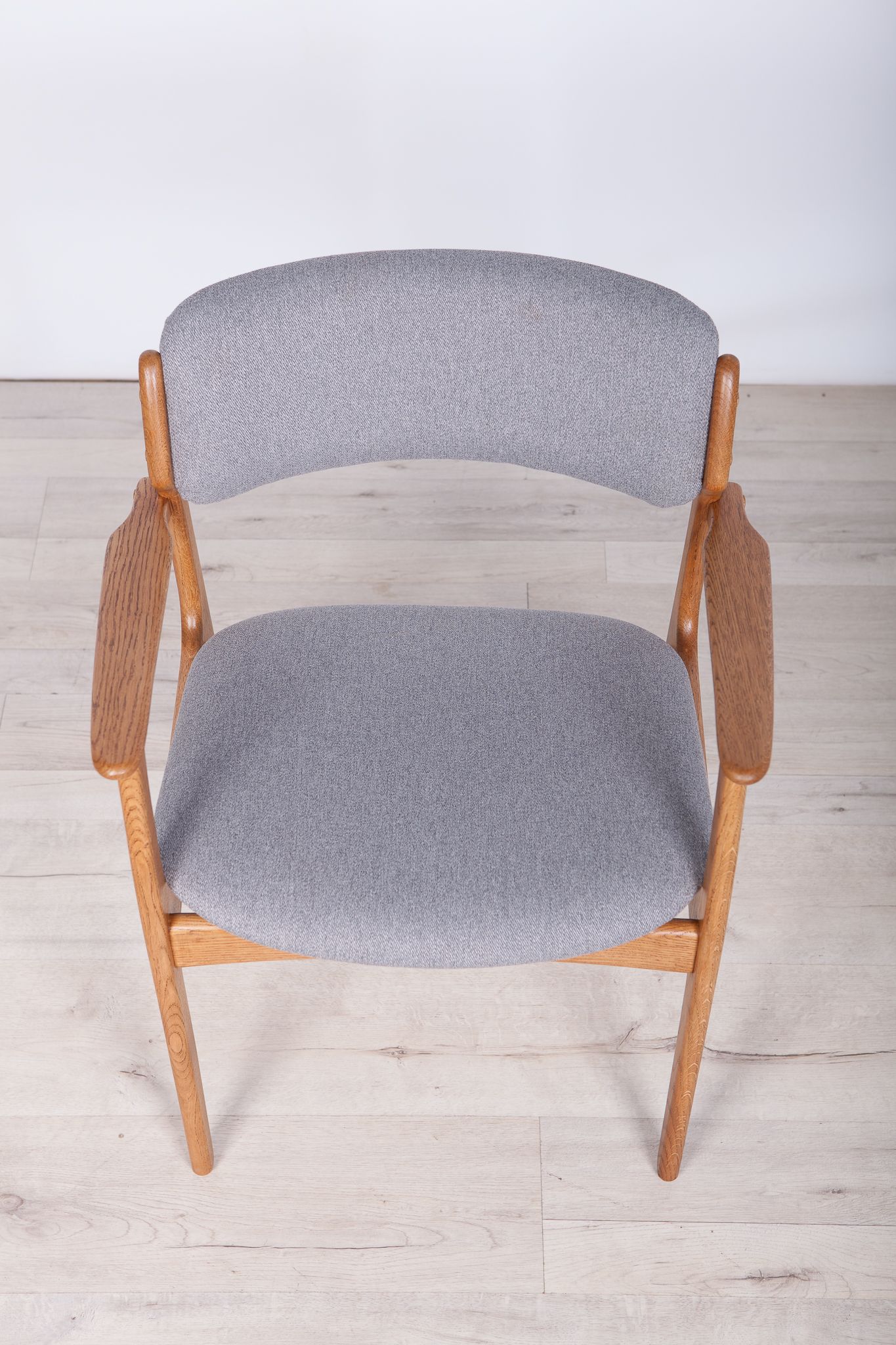 Oak Model 49 Dining Chairs by Erik Buch for Odense Maskinsnedkeri / O.D. Møbler, 1960s, Set of 6