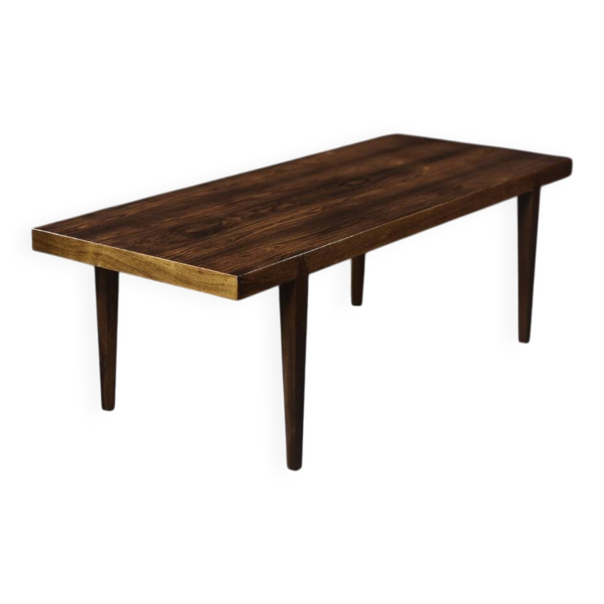 Vintage Mid-Century Danish Rosewood Coffee Table by Severin Hansen