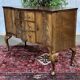 English Chippendale mahogany enfilade from the 1930s.