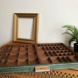 Old printing cabinet drawer locker