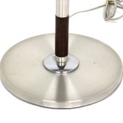 Scandinavian rosewood and metal floor lamp, Sweden, 1960