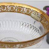 Fuit cup or centerpiece by St Louis Crystal model Thistle