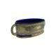 Art Nouveau jardiniere, silver-plated brass, cobalt glass, United Kingdom, 1960s.