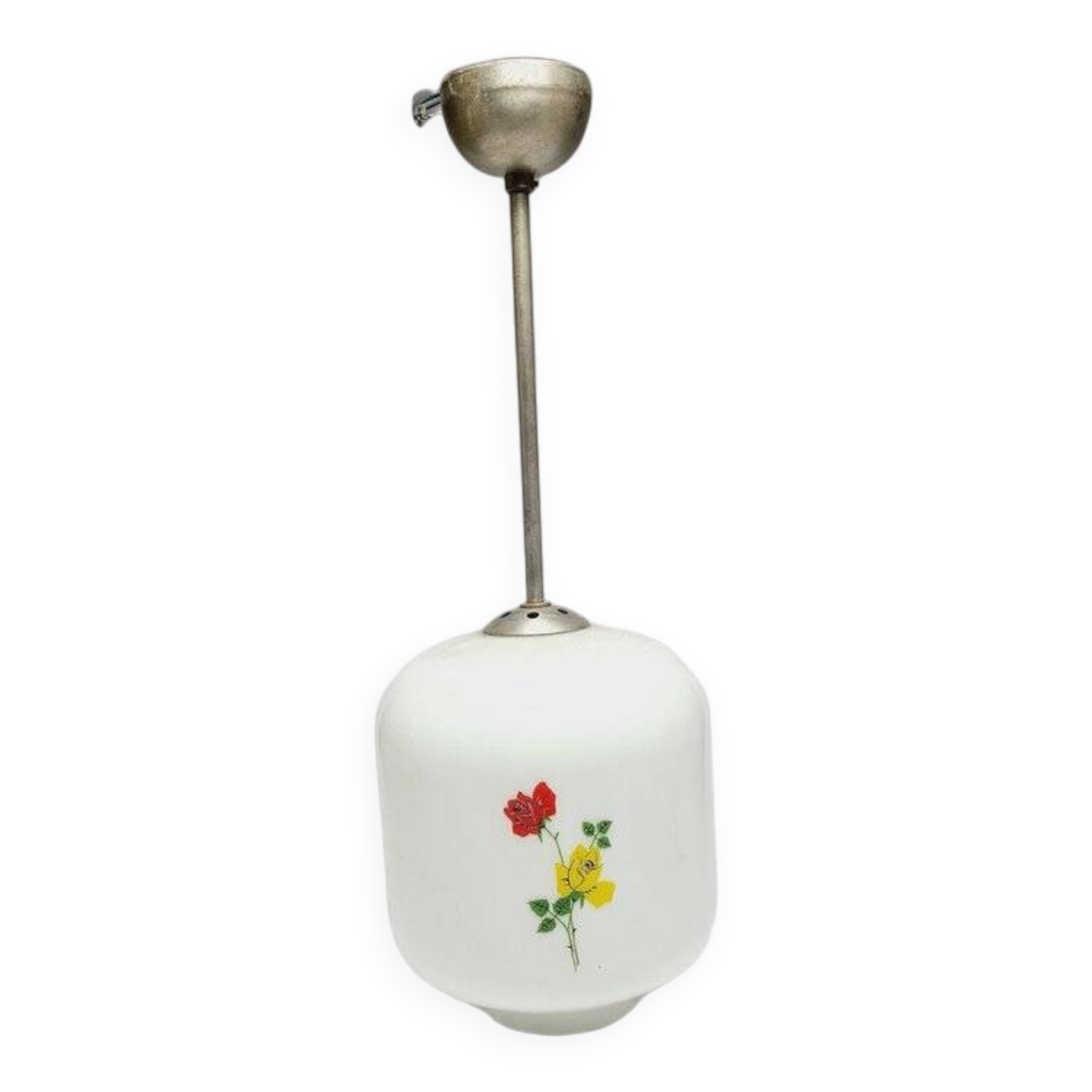 Lampe suspendue Art Déco, Pologne, années 1950