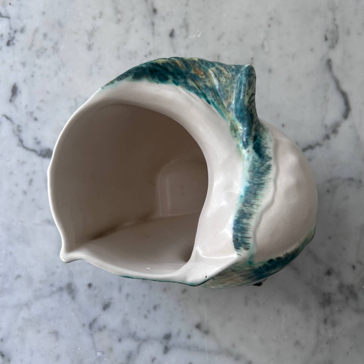 Vase coquillage en céramique 