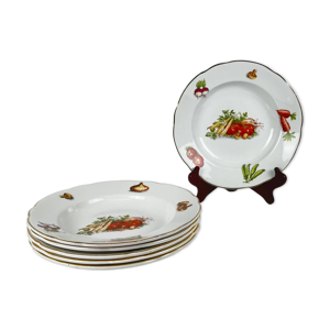 6 assiettes creuses KG