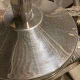 Champagne chrome metal bucket holder