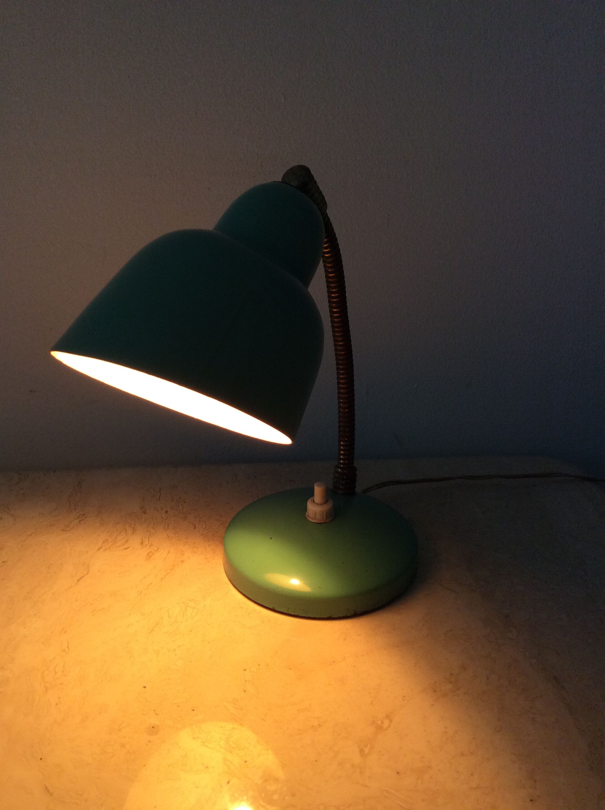 Casserole lamp from the 50s