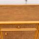 Vintage buffet in bamboo and cannage 1970
