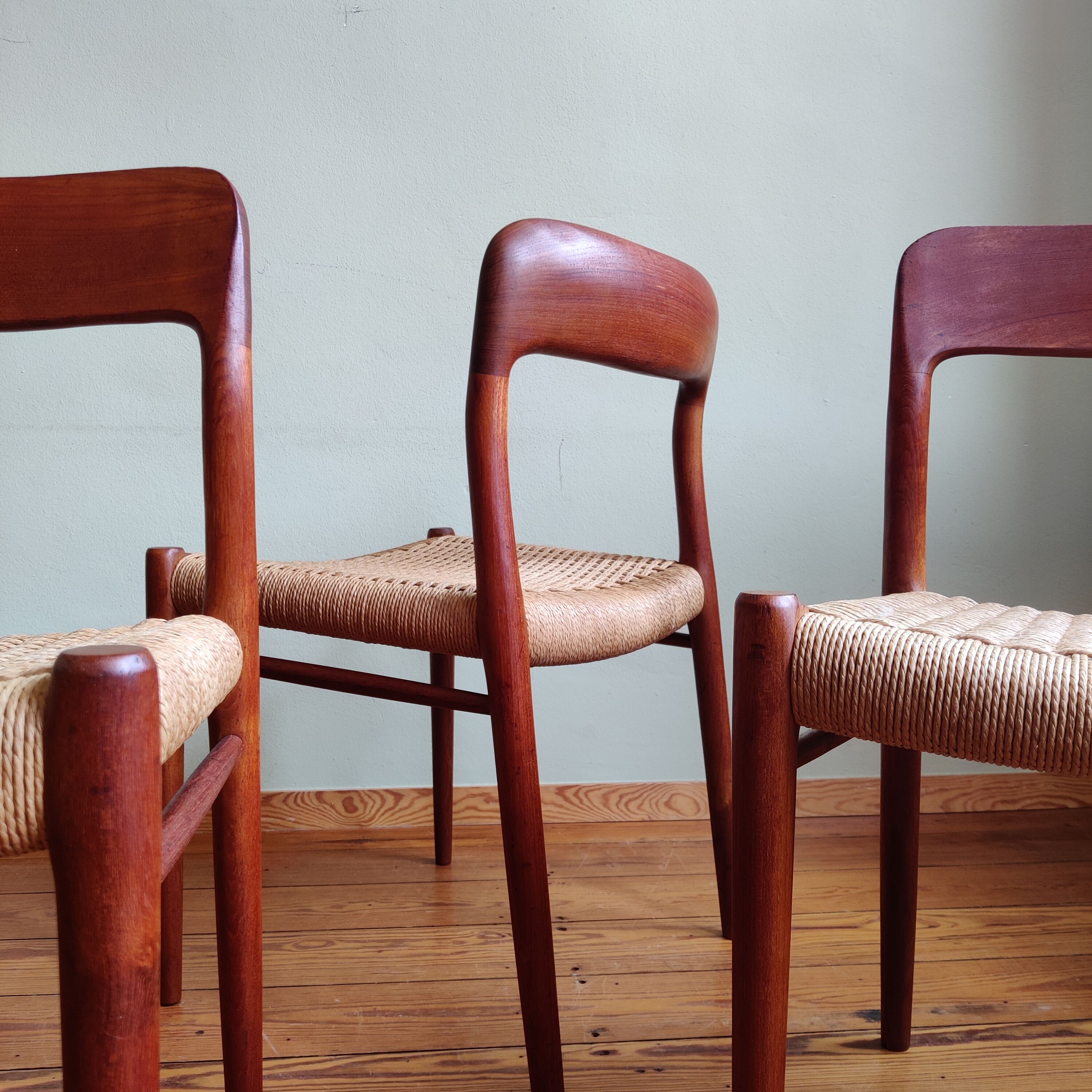 Niels Otto Mølller dining chairs, set of 4