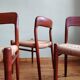 Niels Otto Mølller dining chairs, set of 4