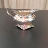 4-piece English silver tea set Victorian era