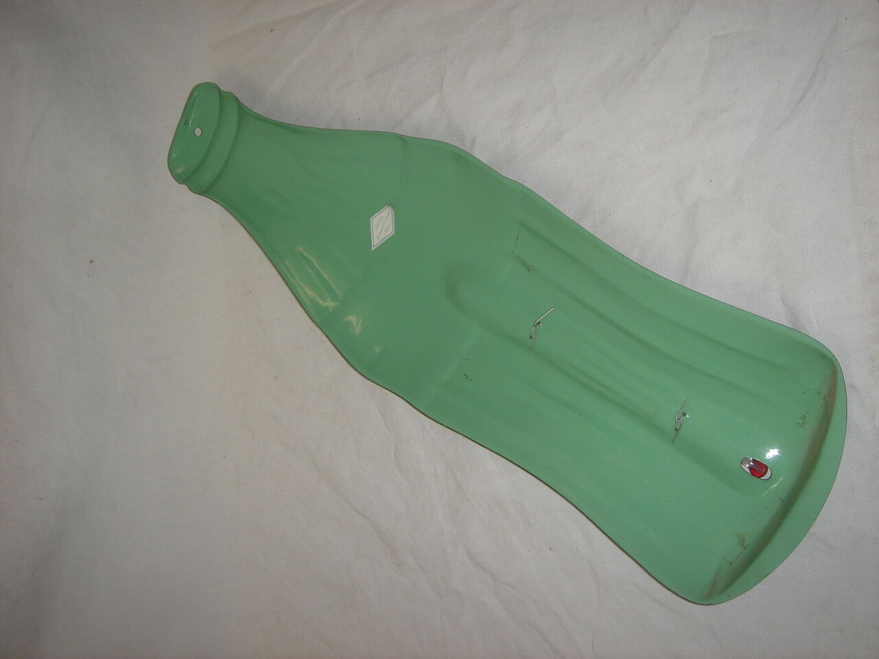 Enamelled plate coca cola