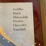 General Motors advertising poster 1950s