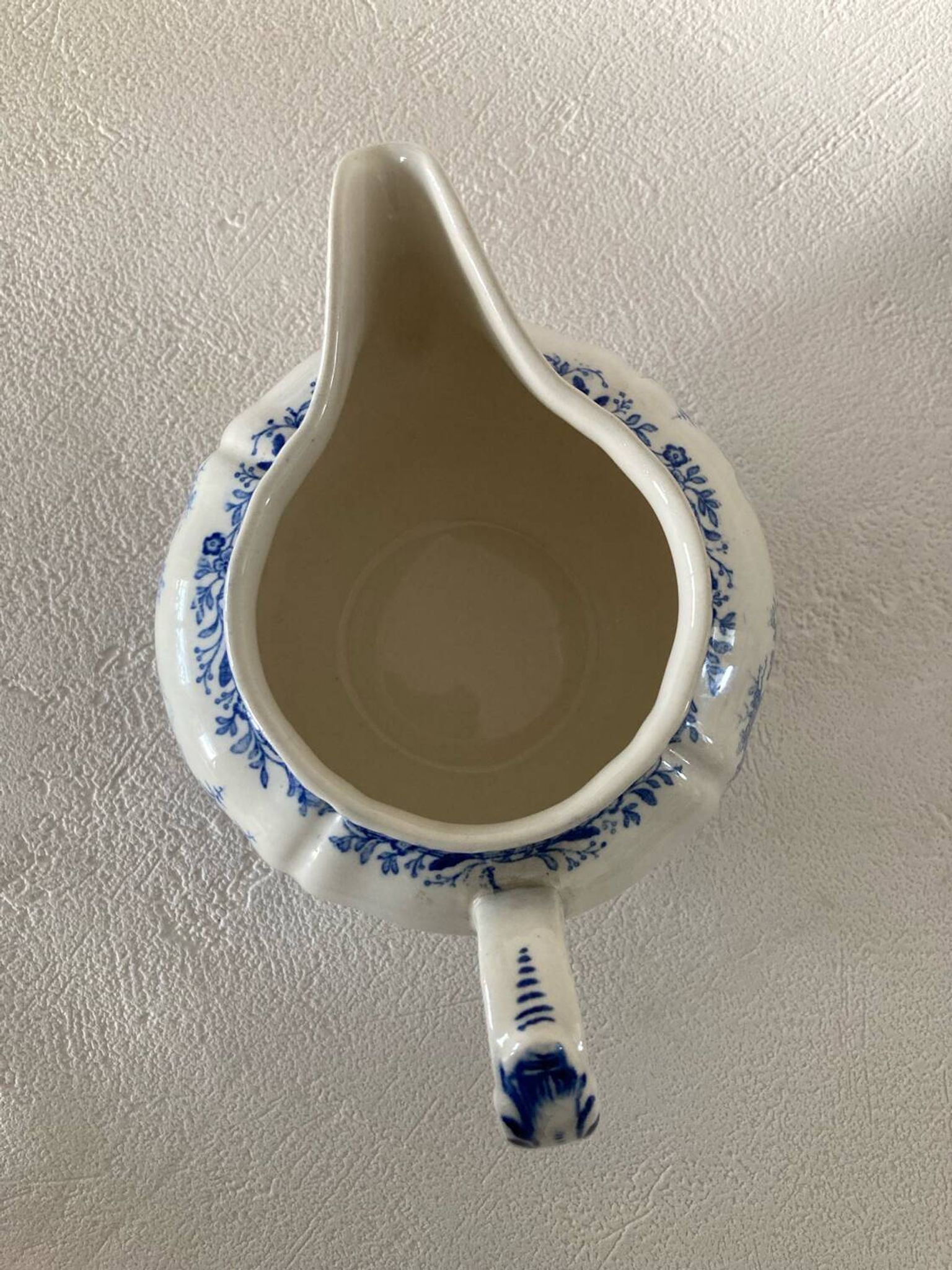 Villeroy and Boch Burgenland blue milk jug
